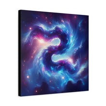 Load image into Gallery viewer, Galactic Dream Canvas Print, Home Decor, Wall Art, Space Art, Cosmic Decor, Gift for Astronomers

