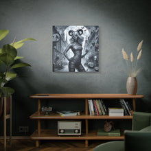 Load image into Gallery viewer, Canvas Print - Halloween Capricorn Astrology Mummy
