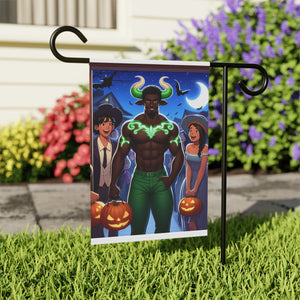 Taurus Halloween (1) Garden & House Banner