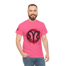 Load image into Gallery viewer, Bold Graphic Aries T-Shirt, Unisex Tee for Astrology Lovers, Unique Gift for Birthdays, Casual Wear, Statement Piece
