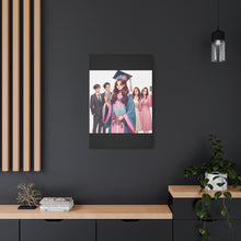 Load image into Gallery viewer, Custom Graduation Canvas Art, Celebration Decor, Gift for Graduates, Wall Art for Achievements, High School or College Graduation
