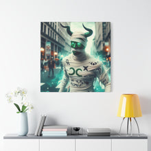 Load image into Gallery viewer, Canvas Print: Halloween Taurus Mummy
