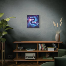 Load image into Gallery viewer, Galactic Dream Canvas Print, Home Decor, Wall Art, Space Art, Cosmic Decor, Gift for Astronomers
