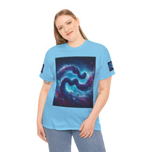 Load image into Gallery viewer, Aquarius Galaxy Themed Unisex Heavy Cotton Tee, Cosmic T-Shirt, Sci-Fi Apparel, Unique Space Graphic Tee, Gifts for Star Wars Lovers, Trendy [...]
