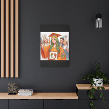 Load image into Gallery viewer, Graduation Celebration Canvas Print, Gift for Graduates, Wall Art, Home Decor, Gift for Her, Graduation Party Decor
