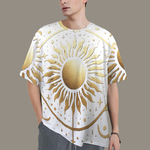 Leo Round Neck Loose T-Shirt