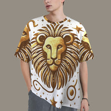 Load image into Gallery viewer, Leo Round Neck Loose T-Shirt
