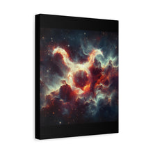 Load image into Gallery viewer, Astrological Canvas Print, Zodiac Decor, Taurus Wall Art, Constellation Artwork, Celestial Home Decor
