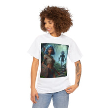 Load image into Gallery viewer, Aquarius Aztec (F4) Unisex Heavy Cotton Tee
