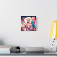 Load image into Gallery viewer, Canvas Art - Halloween Libra Astrology Mummy
