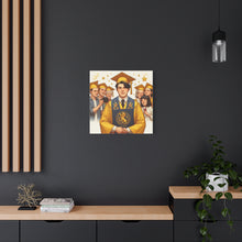 Load image into Gallery viewer, Graduation Canvas Art, Wall Décor, Gift for Grads, Celebration Artwork, Inspirational Home Decor
