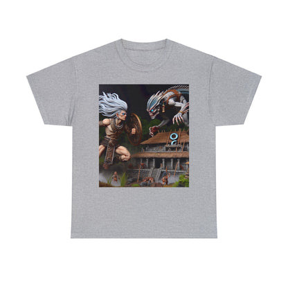 Cancer Aztec (4) Unisex Heavy Cotton Tee