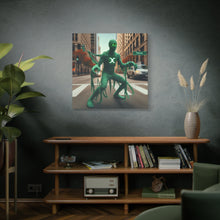 Load image into Gallery viewer, Canvas Print - Halloween Taurus Astrology Mummy
