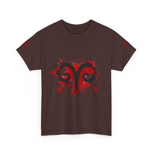 Edgy Aries Graphic Tee, Astrology Shirt, Perfect Gift for Zodiac Lovers, Unisex Cotton Top, Stylish Casual Wear