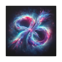 Load image into Gallery viewer, Cosmic Swirl Canvas Art, Galaxy Wall Decor, Abstract Home Decoration, Space-Inspired Artwork, Gift for Sci-Fi Lovers
