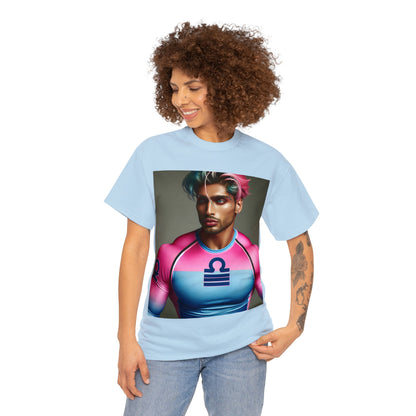 Team Libra (3) Unisex Heavy Cotton Tee