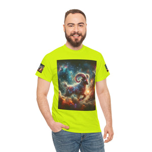 Aries Celestial Astrology Tee - Unisex Short Sleeve Shirt, Cosmic T-Shirt, Horoscope Apparel, Astrology Gift, Zodiac Wear