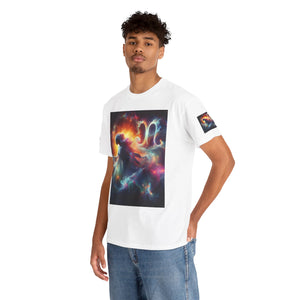 Virgo Cosmic Astrology Tee, Horoscope T-Shirt, Zodiac Cotton Shirt, Unisex Graphic Tee, Celestial Apparel, Astrology Gift