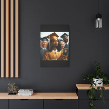 Load image into Gallery viewer, Graduation Canvas Art, Graduation Gift for Her, High School Graduation Decor, College Grad Wall Art, Inspirational Graduation Gift
