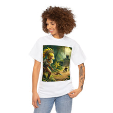 Load image into Gallery viewer, Gemini Aztec (F1) Unisex Heavy Cotton Tee
