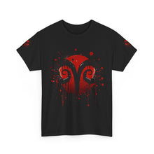 Load image into Gallery viewer, Aries Heart Tee, Unisex Heavy Cotton T-Shirt, Astrology Gift, Birthday Present, Graphic Tee, Casual Wear, Unique Design
