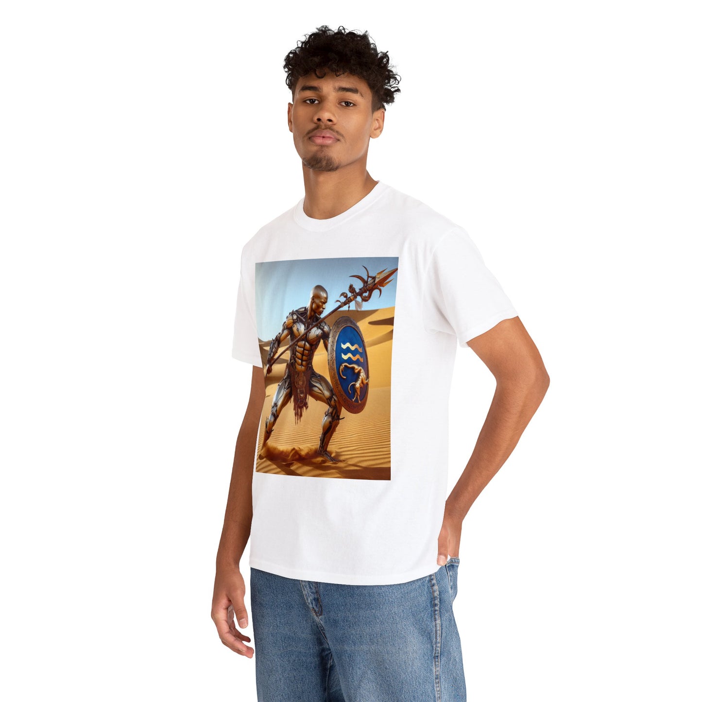 Aquarius Zulu (5) Unisex Heavy Cotton Tee