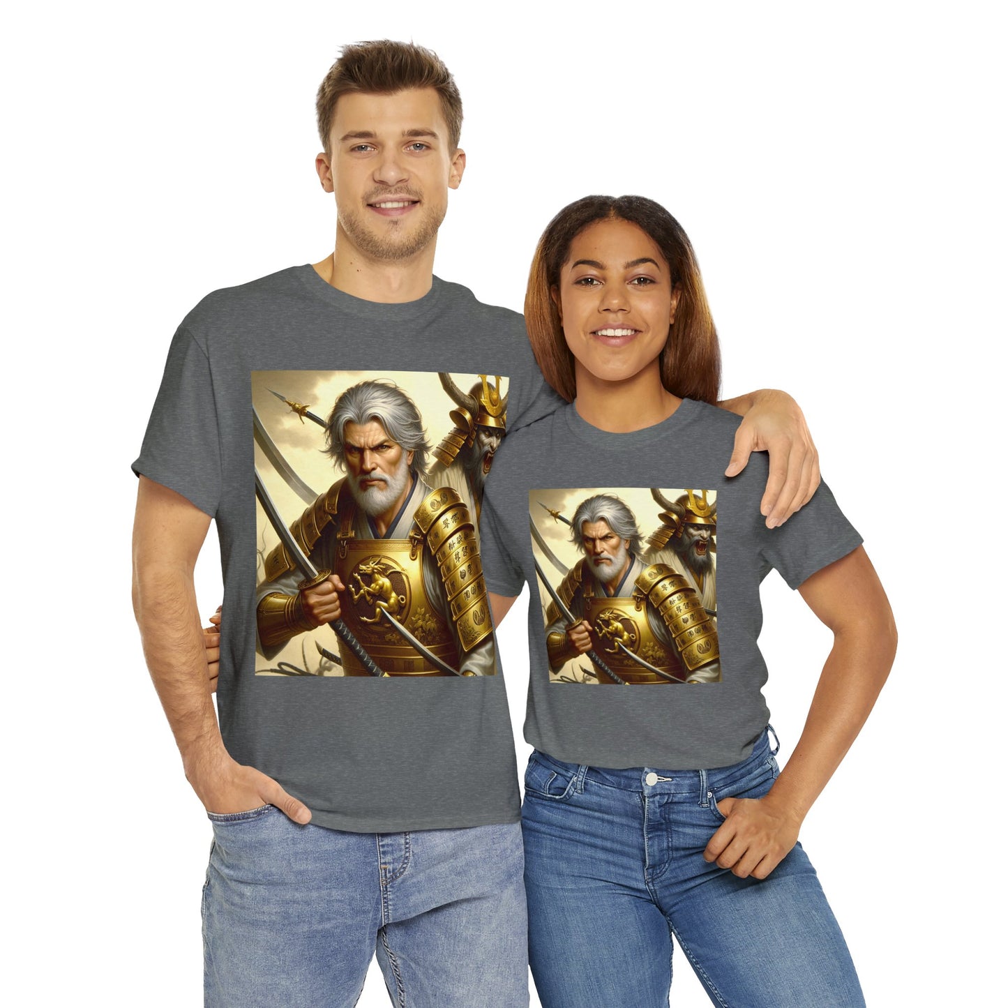 Samurai Capricorn (3) Unisex Heavy Cotton Tee