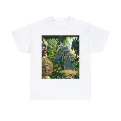 Capricorn Aztec (4) Unisex Heavy Cotton Tee