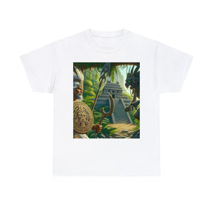 Capricorn Aztec (4) Unisex Heavy Cotton Tee