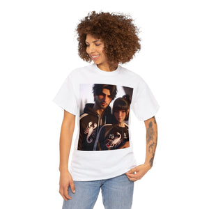 Unisex Scorpio Couple (2) Heavy Cotton Tee