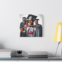 Load image into Gallery viewer, Graduation Celebration Canvas Wall Art, Family Graduation Gift, Custom Graduate Canvas, Home Decor for Graduates, Graduation [...]
