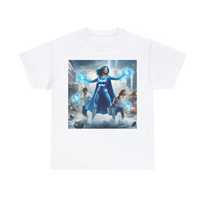 Aquarius Mother's Day (4) Unisex Heavy Cotton Tee