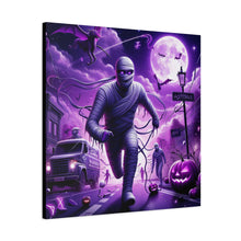 Load image into Gallery viewer, Canvas Wall Art - Halloween Sagittarius Mummy Astrology
