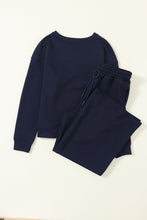 Load image into Gallery viewer, Khaki Ultra Loose Textured 2pcs Slouchy Outfit

