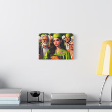 Load image into Gallery viewer, Graduation Canvas Print, Personalized Gift, Wall Art for Graduate, Celebration Decor, Matriculation Memory

