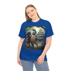 Aquarius Aztec (1) Unisex Heavy Cotton Tee