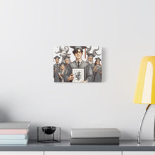 Load image into Gallery viewer, Graduation Canvas Print, Custom Grad Gift Wall Art for Students, Class of 2023 Decor, Unique Graduation Celebration Artwork, [...]
