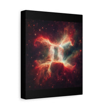 Load image into Gallery viewer, Celestial Canvas Wall Art, Starry Decor, Zodiac Home Accent, Gift for Astrology Lovers, Galaxy Art Print, Cosmic Wall Decor

