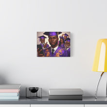 Load image into Gallery viewer, Celebrate Graduation with Custom Matte Canvas Art, Graduation Gift, Home Decor, Wall Art, Unique Graduation Keepsake
