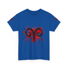 Load image into Gallery viewer, Edgy Aries Graphic Tee, Astrology Shirt, Perfect Gift for Zodiac Lovers, Unisex Cotton Top, Stylish Casual Wear
