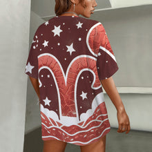 Load image into Gallery viewer, Aries Round Neck Loose T-Shirt
