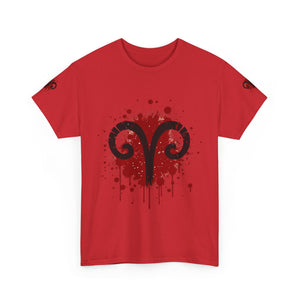 Aries Inspired Unisex Heavy Cotton Tee | Astrology Shirt, Zodiac Apparel, Gift for Astrology Lovers, Rambunctious Spirit T-Shirt, [...]