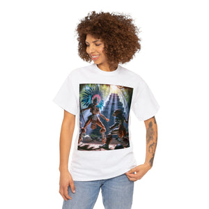 Libra Aztec (F3) Unisex Heavy Cotton Tee