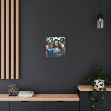 Load image into Gallery viewer, Graduation Celebration Canvas Print, Gift for Graduates, Wall Art for Graduation Parties, Matte Canvas Decor, Unique Grad Gift
