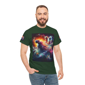 Virgo Cosmic Astrology Tee, Horoscope T-Shirt, Zodiac Cotton Shirt, Unisex Graphic Tee, Celestial Apparel, Astrology Gift