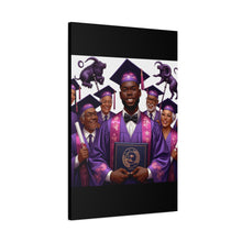 Load image into Gallery viewer, Graduation Canvas Art, Inspirational Decor, Gift for Grads, Wall Art, Celebration Artwork, Home Decor, Custom Graduation Gift

