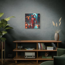 Load image into Gallery viewer, Canvas Wall Art, Aries Decor, Zodiac Gift, Home Wall Decor, Astrological Artwork
