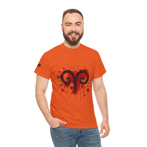 Edgy Aries Graphic Tee, Astrology Shirt, Perfect Gift for Zodiac Lovers, Unisex Cotton Top, Stylish Casual Wear