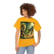 Load image into Gallery viewer, Gemini Aztec (F1) Unisex Heavy Cotton Tee
