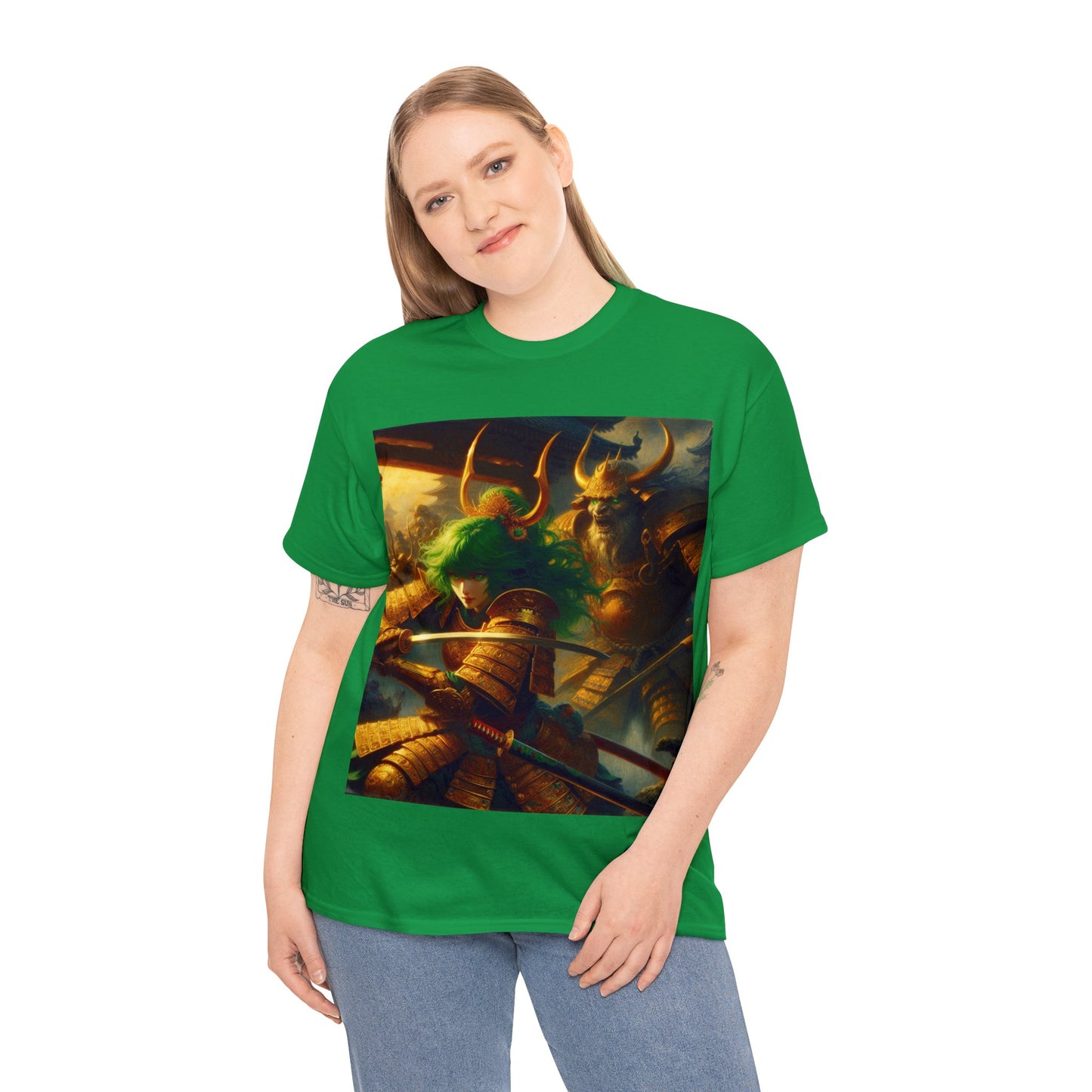 Samurai Taurus (F4) Unisex Heavy Cotton Tee